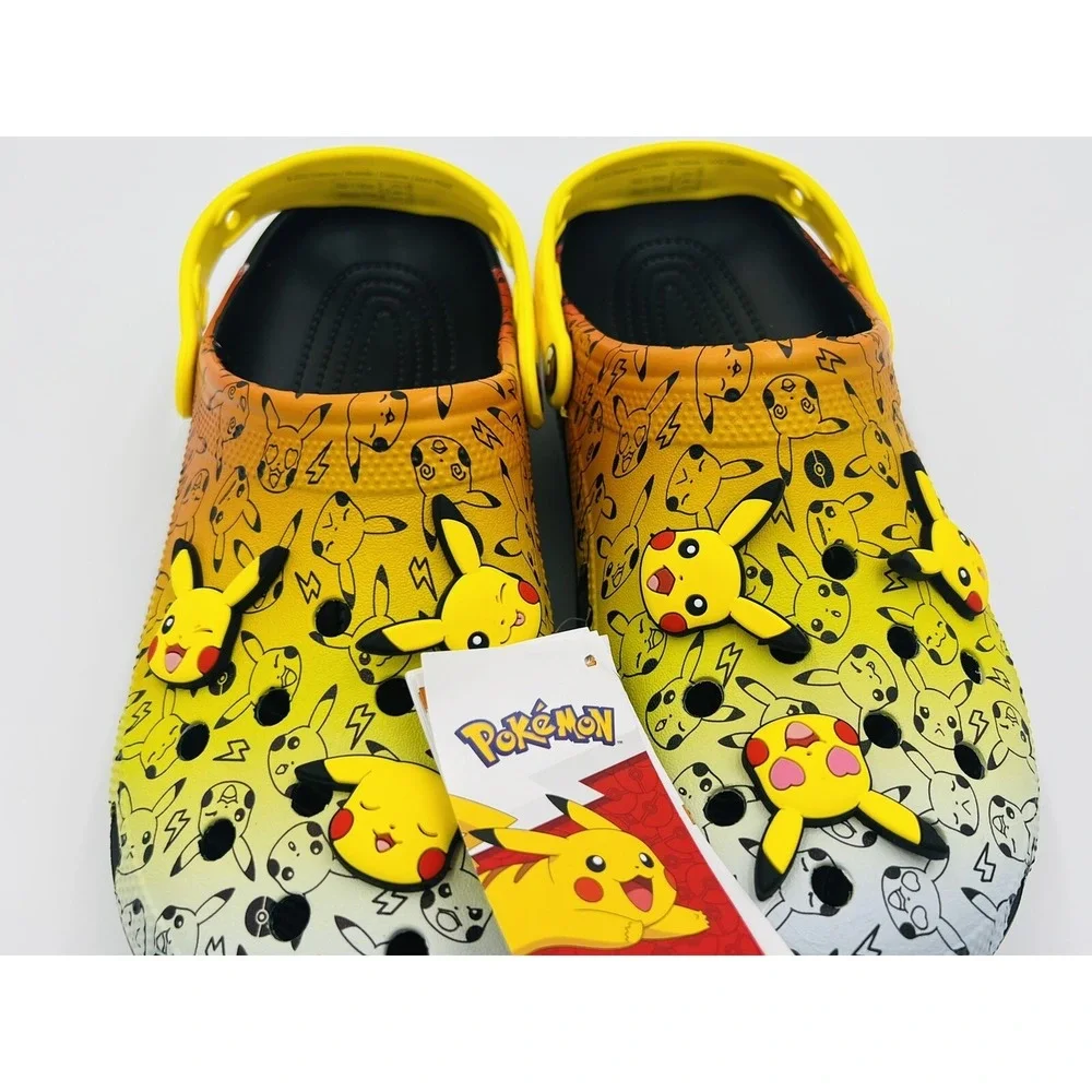 Crocs x Pokemon Pikachu Clog w/Jibbitz Men's Sz 8 / Women's Sz 10 (207761-0C4)